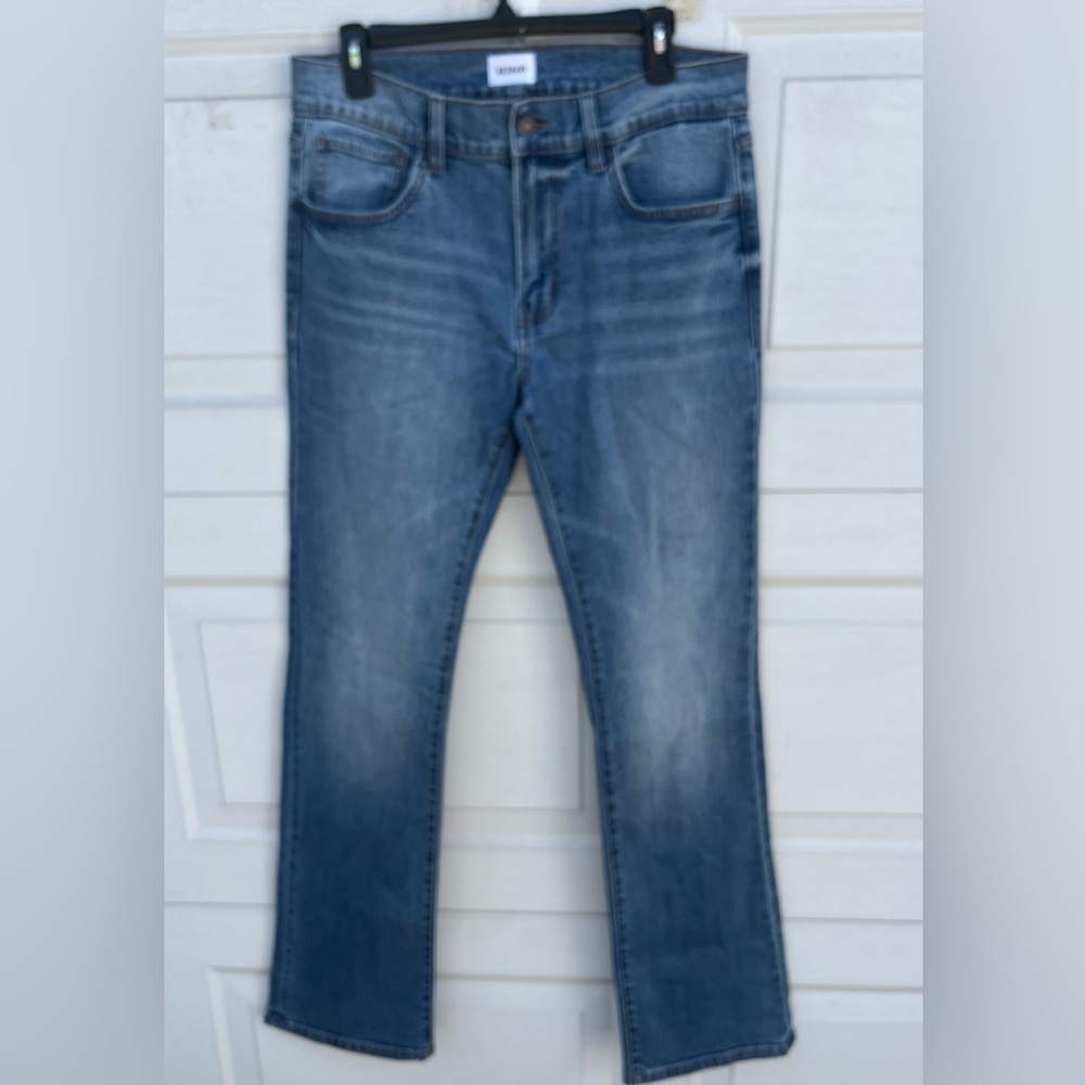 NWT Men’s Hudson Kick Flare blue Jeans size 31